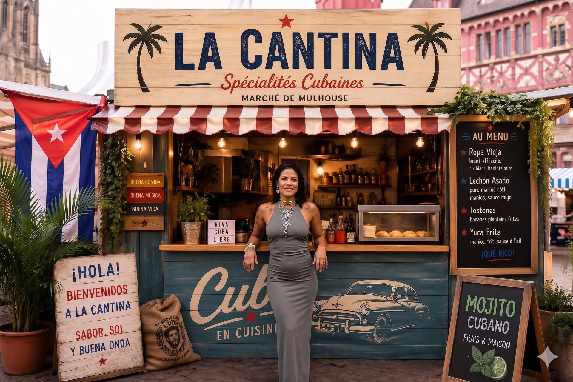 Maylen Albisser, fondatrice de La Cantina